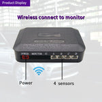 Radar wireless con display a LED, allarme automatico e assistenza alla retromarcia., PZ314W