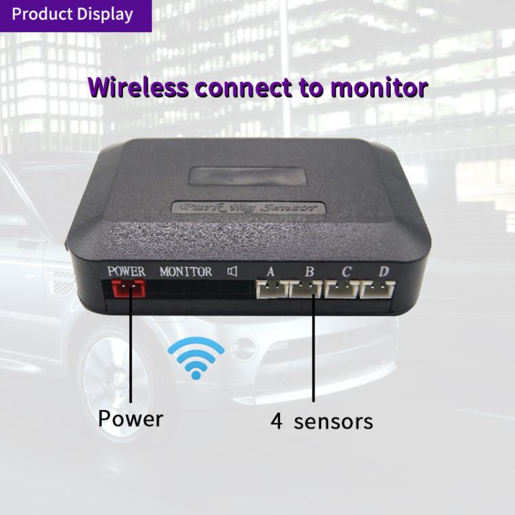 Radar wireless con display a LED, allarme automatico e assistenza alla retromarcia., PZ314W
