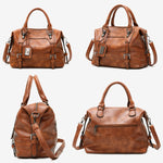 Borsa casual da donna Borsa grande diagonale monospalla tinta unita tinta unita, Black, Pink, Brown, Grey