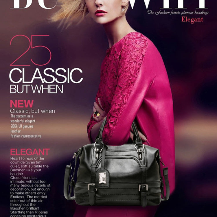 Borsa casual da donna Borsa grande diagonale monospalla tinta unita tinta unita, Black, Pink, Brown, Grey