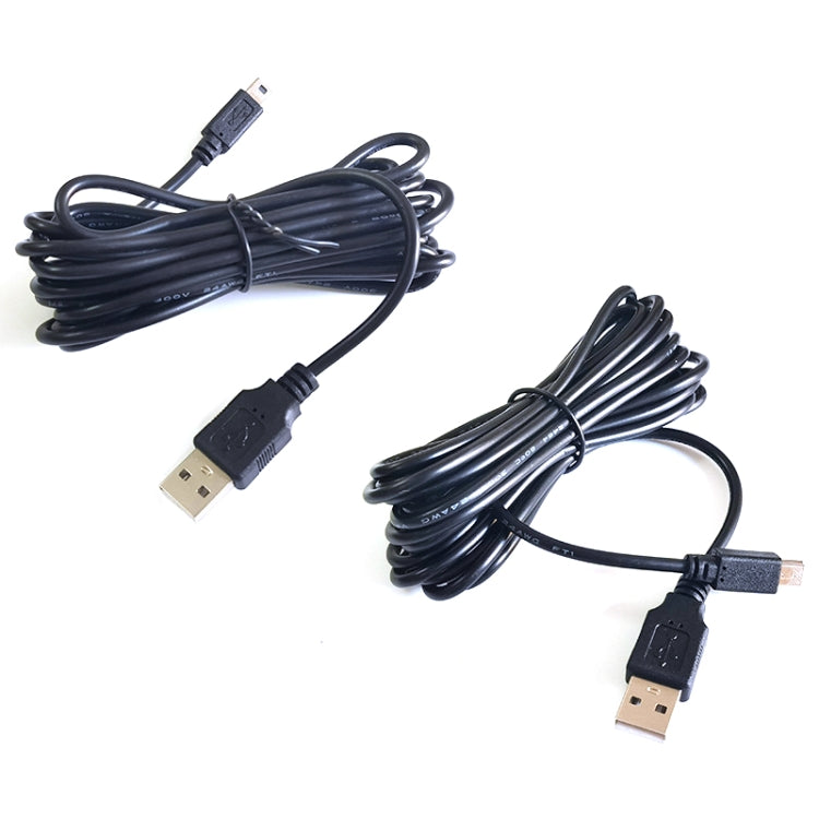 10PCS Cavo di alimentazione per registratore di guida Caricabatteria per auto USB Linea antiipertensiva, stile:, 3.5m+2A, 3.5m+1A, 30cm+2.5A