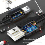 10PCS Cavo di alimentazione per registratore di guida Caricabatteria per auto USB Linea antiipertensiva, stile:, 3.5m+2A, 3.5m+1A, 30cm+2.5A