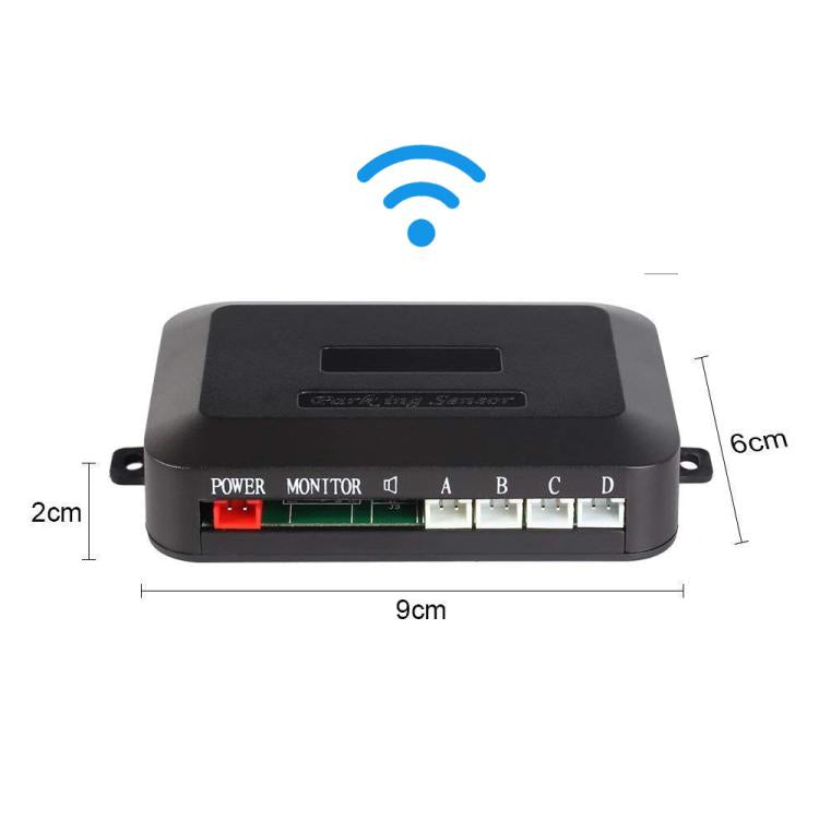 Radar wireless con display a LED, allarme automatico e assistenza alla retromarcia., PZ312W