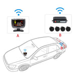 Radar wireless con display a LED, allarme automatico e assistenza alla retromarcia., PZ312W