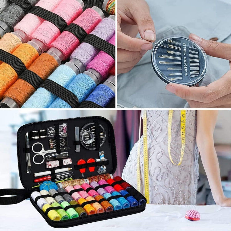 Set di 2 combinazioni di ago e filo per la casa, specifiche:, 90 PCS, 97 PCS Steel Shear, 98 PCS Needle plug
