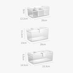 Scatola di immagazzinaggio di plastica della medicina domestica della scatola della medicina portatile portatile, stile:, Separate Small, High Small, Long Large
