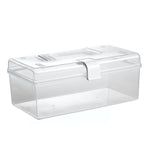 Scatola di immagazzinaggio di plastica della medicina domestica della scatola della medicina portatile portatile, stile:, Separate Small, High Small, Long Large