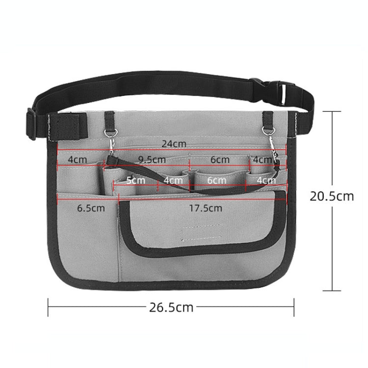 Borsa per rifiuti per attrezzi per personale medico portatile Oxford, Oxford Black, Oxford Grey, Oxford Blue, Oxford Purple