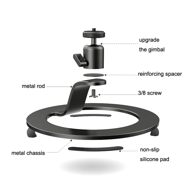 Supporto desktop in metallo SSKY L28 per proiettori