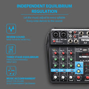 Mixer digitale audio a 4 canali TEYUN A4