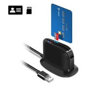 Lettore di smart card USB 2.0 Rocketek SCR812 IC ID CAC Lettore di schede TF