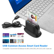 Lettore di smart card USB 2.0 Rocketek SCR812 IC ID CAC Lettore di schede TF