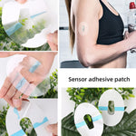 10 PZ 048 Adesivi per sonda di monitoraggio della glicemia Patch adesiva per sensore a prova di sudore