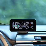 Visualizzazione dell'altitudine della bussola GPS della pendenza del livello dell'HUD dell'auto, M60