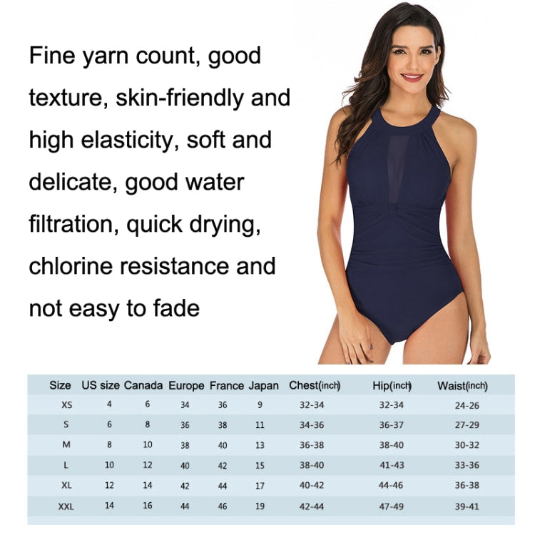 Costume da bagno donna con scollo all'americana S-XXL