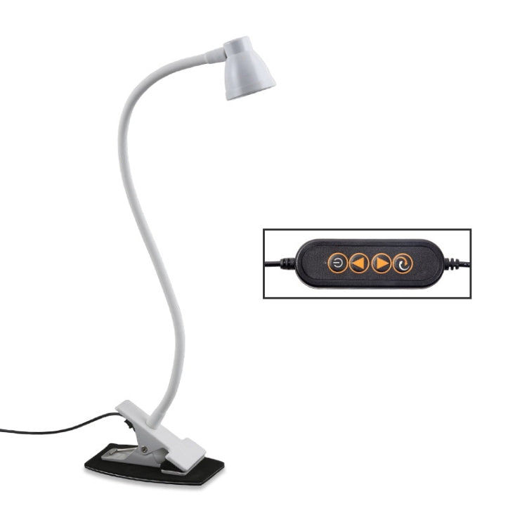 668A001 USB Lampada da scrivania con tubo flessibile a 360 gradi, specifiche:, White Stepless Dimming, Black Stepless Dimming, White Two-speed Dimming, Black Two-speed Dimming