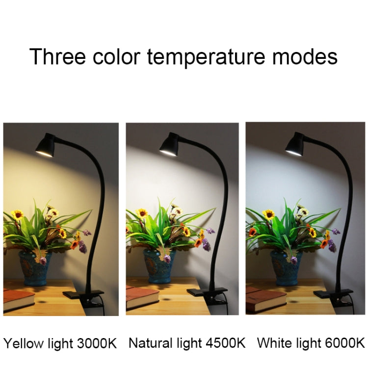 668A001 USB Lampada da scrivania con tubo flessibile a 360 gradi, specifiche:, White Stepless Dimming, Black Stepless Dimming, White Two-speed Dimming, Black Two-speed Dimming