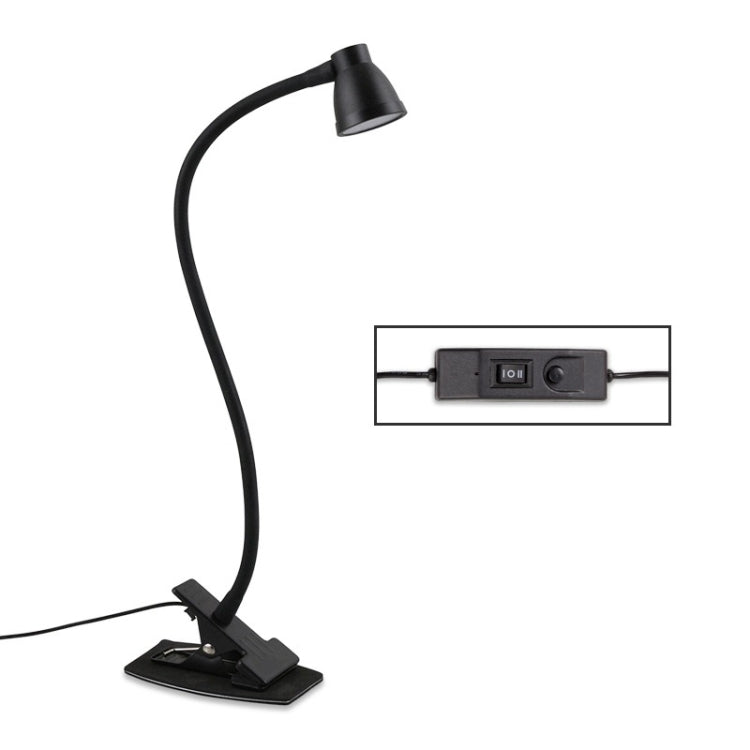 668A001 USB Lampada da scrivania con tubo flessibile a 360 gradi, specifiche:, White Stepless Dimming, Black Stepless Dimming, White Two-speed Dimming, Black Two-speed Dimming