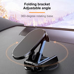 Staffa per veicolo Staffa di navigazione magnetica, Folding Black, Folding Silve
