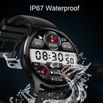 HD3 Smart Watch con monitoraggio della frequenza cardiaca da 1,32 pollici con funzione di pagamento, Black Steel, Silver Steel, Black Leather, Silver Leather