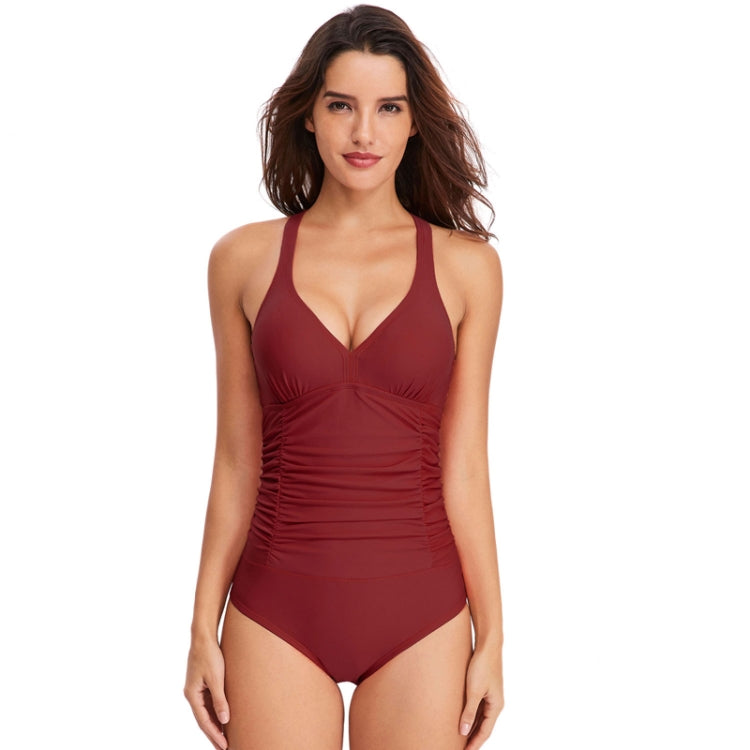 HS18110 Costume intero da donna con copri pancia e pettorina, S, XXL, M, XL