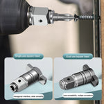 Convertitore per chiave elettrica con albero a T quadrato 2 pezzi, stile:, Dual Use, Single Use