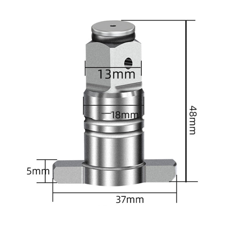 Convertitore per chiave elettrica con albero a T quadrato 2 pezzi, stile:, Dual Use, Single Use