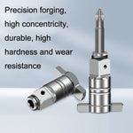 Convertitore per chiave elettrica con albero a T quadrato 2 pezzi, stile:, Dual Use, Single Use