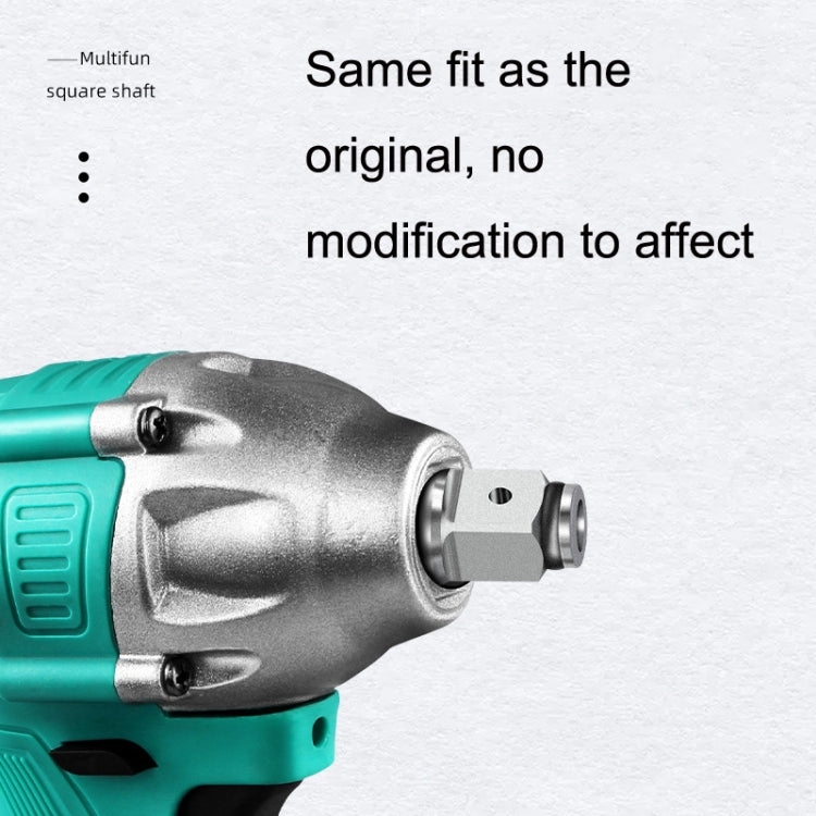 Convertitore per chiave elettrica con albero a T quadrato 2 pezzi, stile:, Dual Use, Single Use