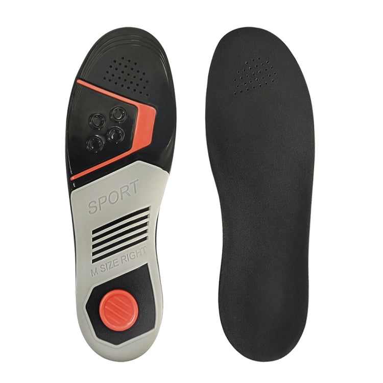 2 paia di solette sportive e casual in TPE per l'assorbimento degli urti e per il supporto dell'arco plantare, S, M, L