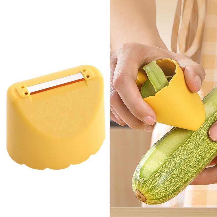 Pelapatate per frutta in acciaio inossidabile resistente agli spruzzi da cucina da 5 pezzi, 5PCS Lemon Yellow, 5PCS Apple Green