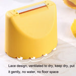 Pelapatate per frutta in acciaio inossidabile resistente agli spruzzi da cucina da 5 pezzi, 5PCS Lemon Yellow, 5PCS Apple Green