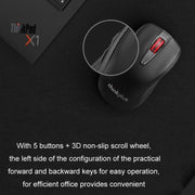 Mouse wireless da ufficio Lenovo Thinkplus ad alta precisione dal design ergonomico, Gaming Mice