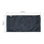 Tappetino reclinabile portatile antiscivolo per riparazione auto, Reclining Pad