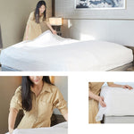 2 pezzi Copripiumino copripiumino copripiumino monouso anti-sporco per forniture alberghiere da viaggio, Quilt Cover For 1 Person 190x220cm, Quilt Cover For 2 Person 240x220cm, Sheet For 1 Person 160x220cm, Sheet For 2 Person 220x220cm, Pillowcase 50x8...