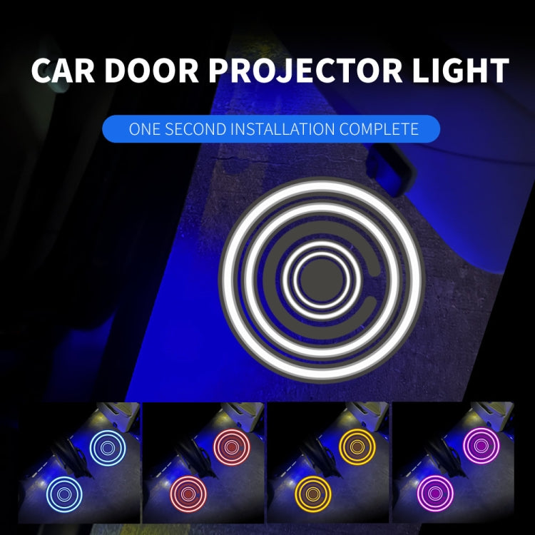 LED a induzione a infrarossi per portiera dell'auto, luce di benvenuto, proiezione notturna, luce ambientale, Energy Circle (Blue), Energy Circle (White), Energy Circle (Yellow), Cat Claw (Yellow), Radish (Yellow), Drink (Yellow), Drink (Purple)       ...