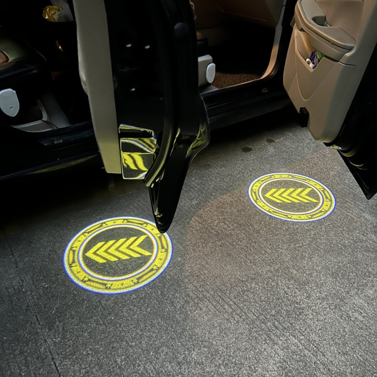 LED a induzione a infrarossi per portiera dell'auto, luce di benvenuto, proiezione notturna, luce ambientale, Energy Circle (Blue), Energy Circle (White), Energy Circle (Yellow), Cat Claw (Yellow), Radish (Yellow), Drink (Yellow), Drink (Purple)       ...