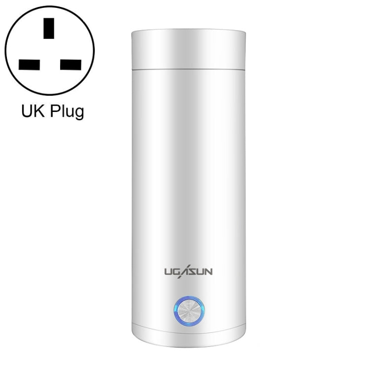 UGASUN Mini bicchiere d'acqua riscaldato elettrico portatile da viaggio, UK Plug (White), EU Plug (Withe), US Plug (White), UK Plug (Pink), EU Plug (Pink), US Plug (Pink)