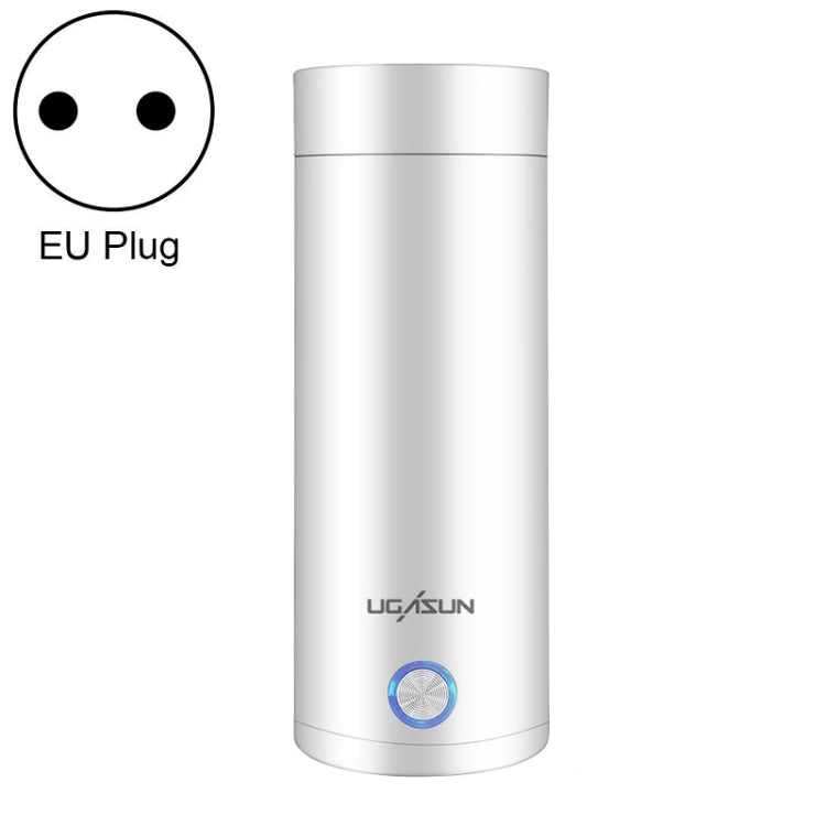 UGASUN Mini bicchiere d'acqua riscaldato elettrico portatile da viaggio, UK Plug (White), EU Plug (Withe), US Plug (White), UK Plug (Pink), EU Plug (Pink), US Plug (Pink)