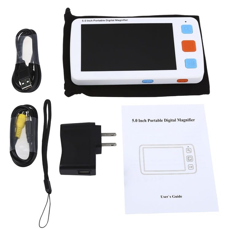 Lettore lente d'ingrandimento elettronico HD 5" portatile