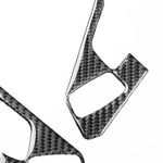 Adesivo per cornice dei pulsanti del volante per Chevrolet Corvette C8, 2 pezzi/set