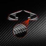 Adesivo per cornice dei pulsanti del volante per Chevrolet Corvette C8, 2 pezzi/set
