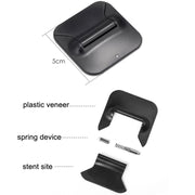 Staffa per computer portatile pieghevole in ABS, ABS White, ABS Black