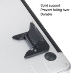 Staffa per computer portatile pieghevole in ABS, ABS White, ABS Black