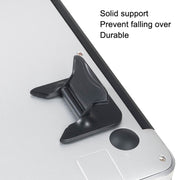 Staffa per computer portatile pieghevole in ABS, ABS White, ABS Black