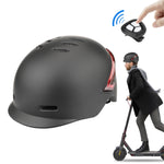 Casco da bicicletta Casco da bicicletta ultraleggero con telecomando spia luminosa, Cycling Helmet (Black), Cycling Helmet (White)