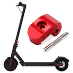Gancio pieghevole per scooter elettrico in acciaio legato ad alta densità per Xiaomi M365 / Pro,Stile:, Black +1 Dowel, Red +1 Dowel, Silver+1 Dowel, Black+2 Dowel, Red +2 Dowel, Silver+2 Dowel