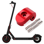 Gancio pieghevole per scooter elettrico in acciaio legato ad alta densità per Xiaomi M365 / Pro,Stile:, Black +1 Dowel, Red +1 Dowel, Silver+1 Dowel, Black+2 Dowel, Red +2 Dowel, Silver+2 Dowel