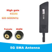 5G Full Netcom Manicotto in plastica nera Segnale Forte antenna ad alto guadagno, Gain Antenna
