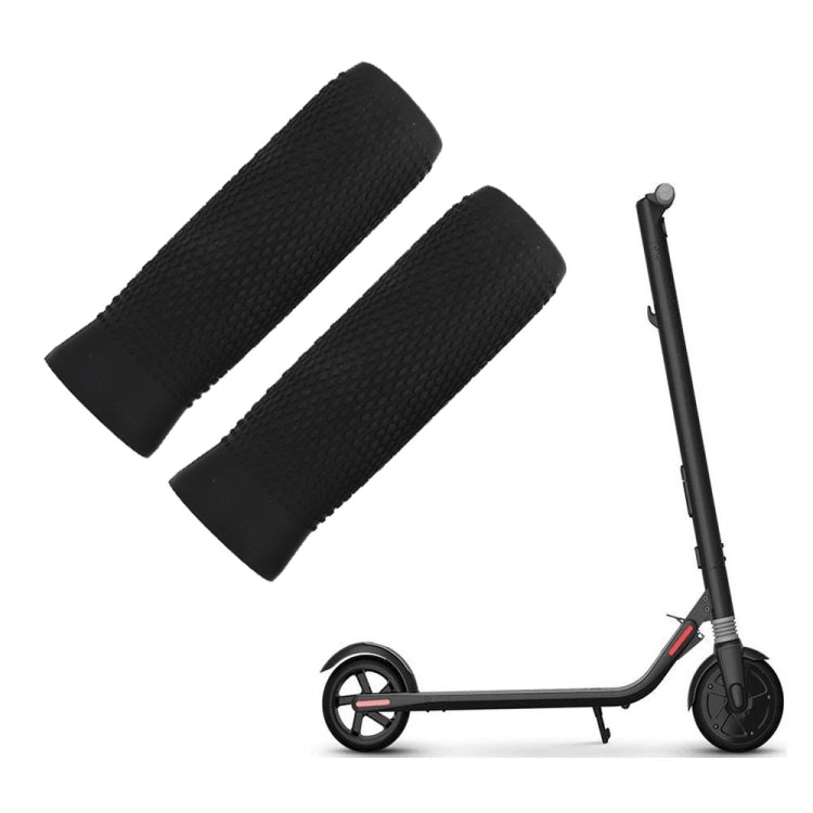 1 paio di copri manubrio in silicone, For Ninebot ES1/ES2/ES3/ES4 (Gray), For Ninebot ES1/ES2/ES3/ES4 (Black), For Ninebot G30 MAX (Black), For Ninebot G30 MAX (Gray)
